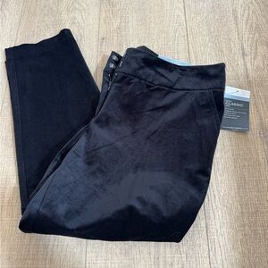 🔴Black Velvet Pants